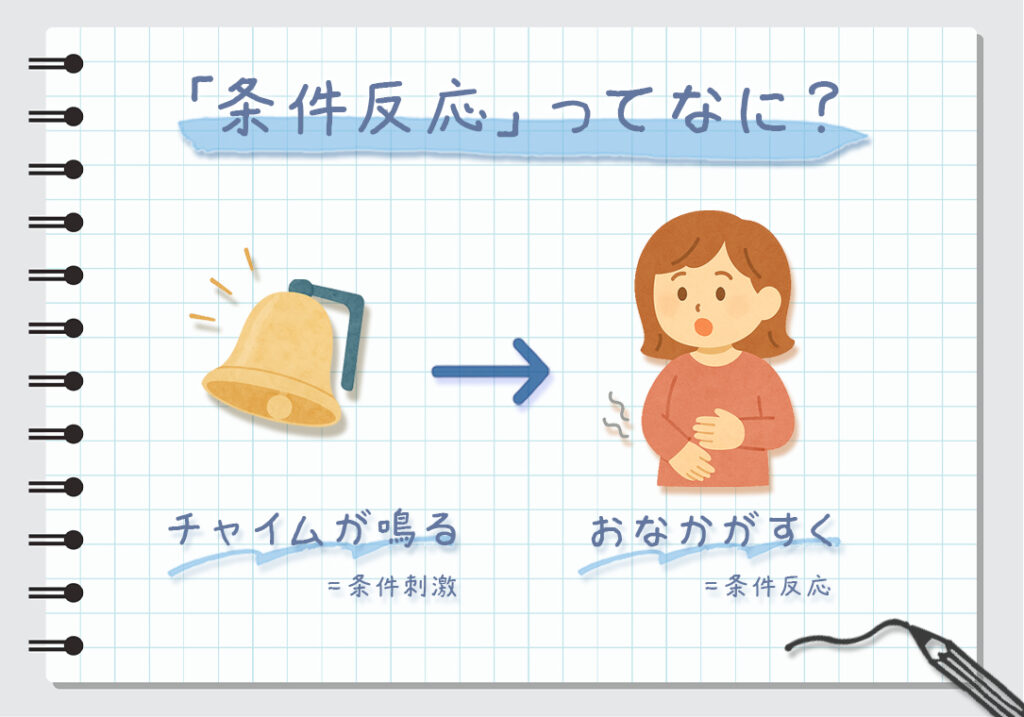 無条件反応 条件反応 とは